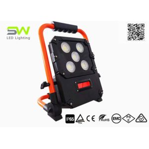 Robust IP65 Rechargeable 100W COB LED Work Site Light With Fast Charging