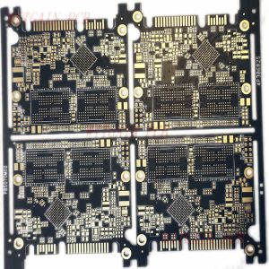 Immersion Gold SSD Circuit Board PCB 4 Layer FR4 TG150 For Solid State Disk