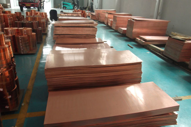 C1100 C10100 Pure Nickel Plated Copper Sheet 18 Gauge Copper Plate