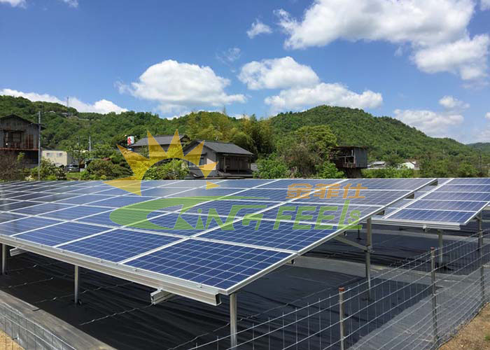  Roof Mounting Ballasted Solar Racking Systems Compatible With Lightning Protection Manufactures
