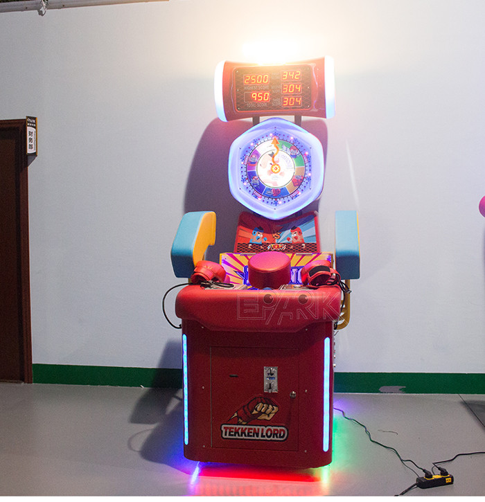 220V Redemption Game Machine Boxing King Punching Games With Ticket Function