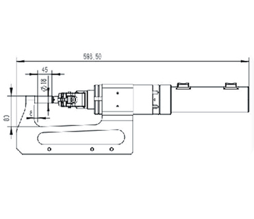 self piercing riveting gun machine for busbar