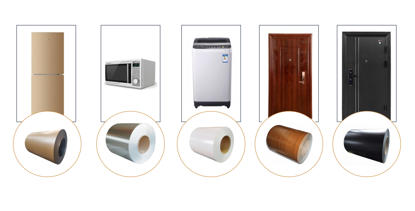 PCM Pre Coated Metal Steel Sheet For Freezer / Refrigerator Shell