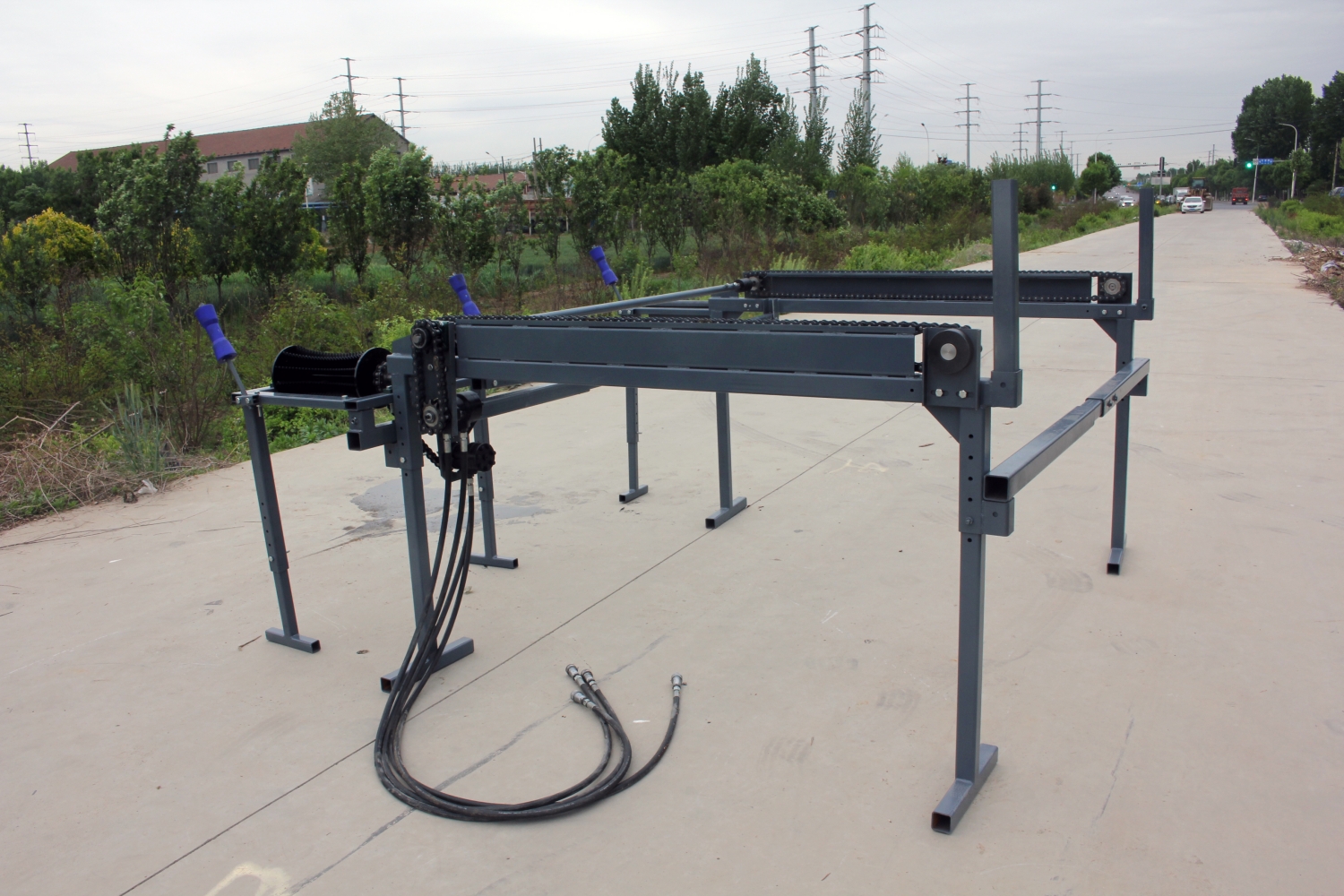 Hydraulic Firewood Processor With Log Lifter And Log Table 300 KG Capacity Model