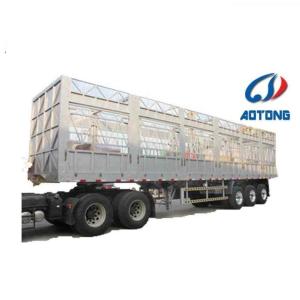  Max Payload 50000KG 3 Axle Bar Fence Cargo Semi Trailer for Livestock Transportation Manufactures