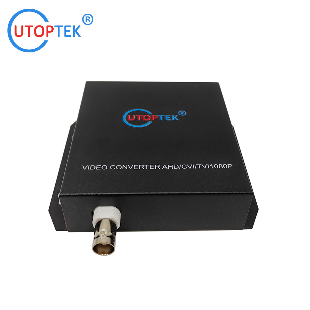 1ch 1080P BNC video, NO data, Fiber FC/SC/ST 20km, HD-CVI/AHD/TVI 1080P Coaxial Video over Fiber Converter