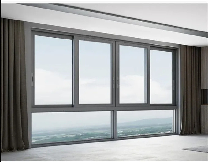 Modern Design Aluminum Alloy Sliding Windows Affordable Durable and Horizontal Opening