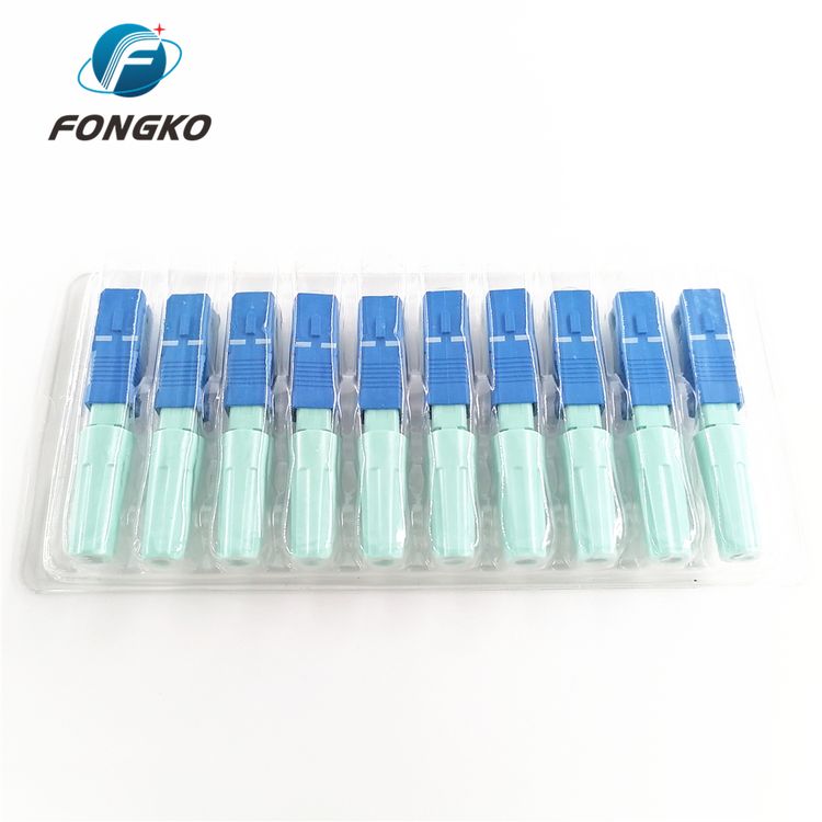0.9mm/2.0mm/3.0mm Field Mount Ftth MM Fiber Connector Sc/Upc
