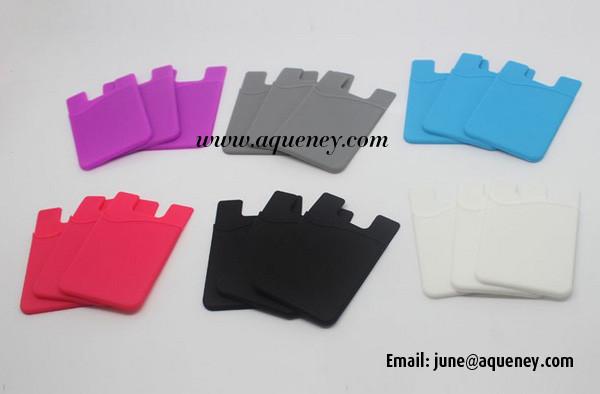 Silicone Smart Wallet Purse, Credit Card & Business Card Holders