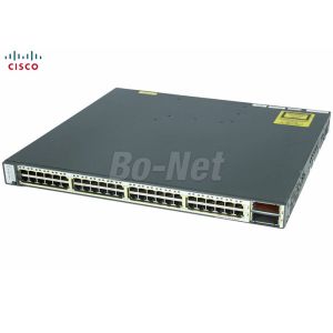 Gigabit Ethernet Interface Used Cisco Switches 48 Port 10/100/1000 3750E 50/60