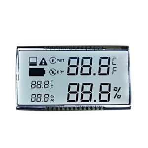 7 Segment 4 Digit VA Lcd Display Panel Customized For Speedometer