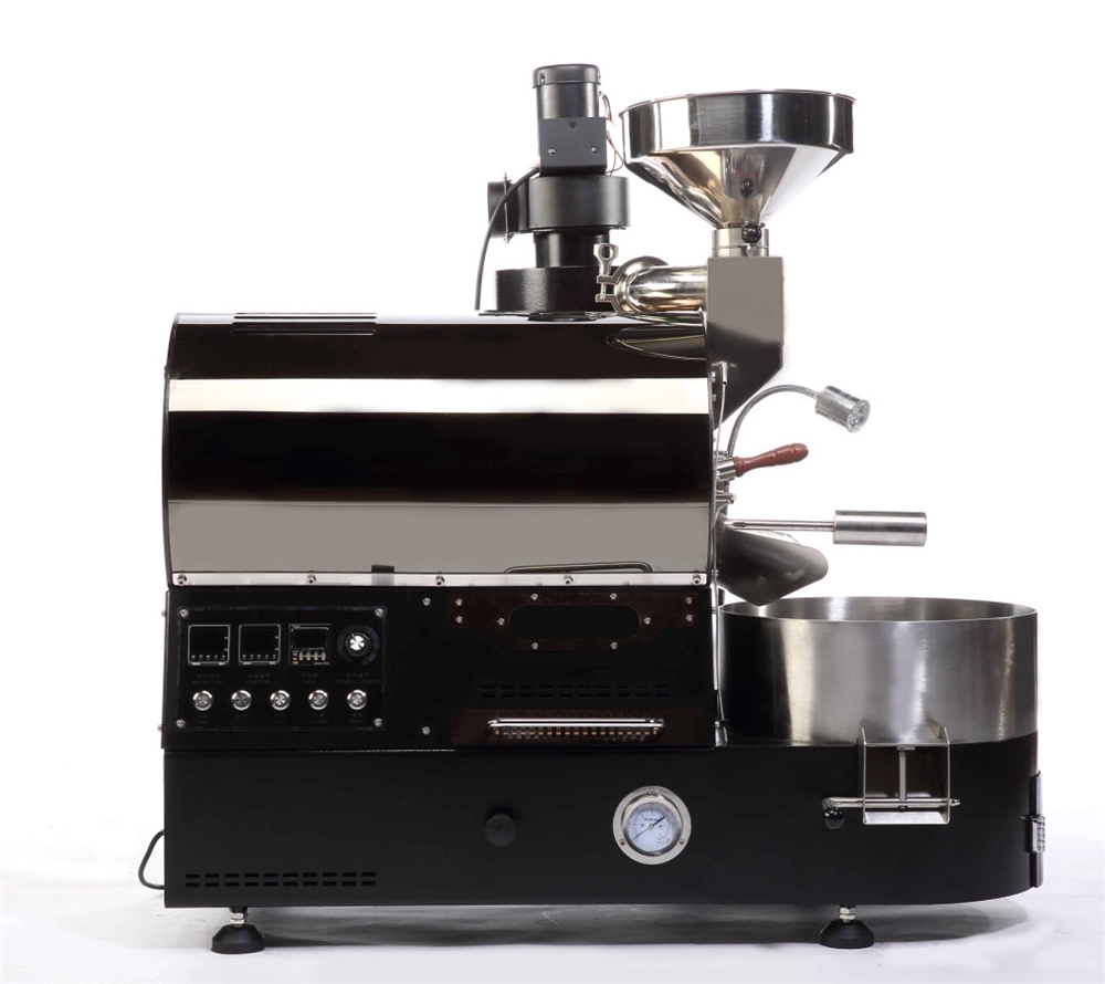 Industrial 6kg Coffee Roaster Machine 24kg/H Self Ignition With Adjustable Heat Controls