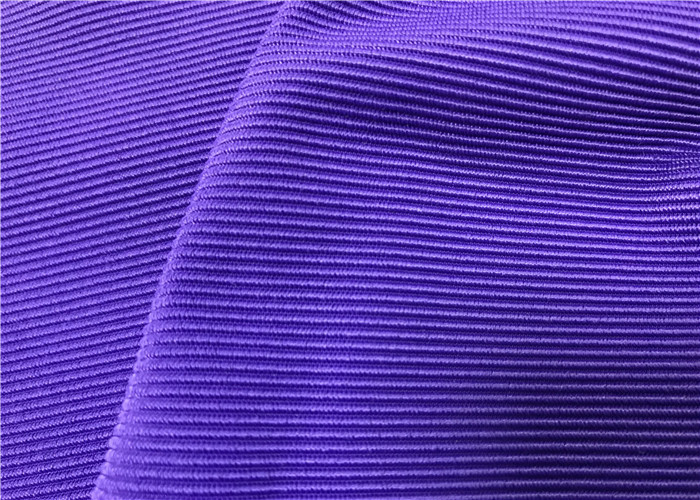 Semi Dull Polyester Woven Fabric , Vanish Patterned Polyester Lycra Fabric