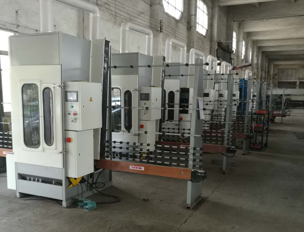 Vertical and Horizontal Glass Sandblasting Machine, Frosting Glass Machine 1600