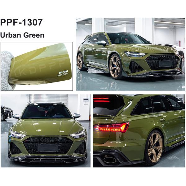 Urban Green Vehicle's Protection Color Paint Protection Film Fade Proof Color