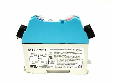 MTL7796+ Zener MTL Safety Barrier 24V 3 Wire Transmitters For Intrinsic Safety