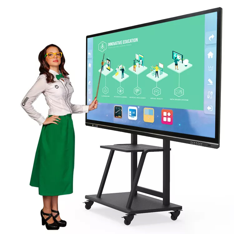  Digital Interactive 4K 85inch LCD Smart Board Multi Touch Screen Manufactures