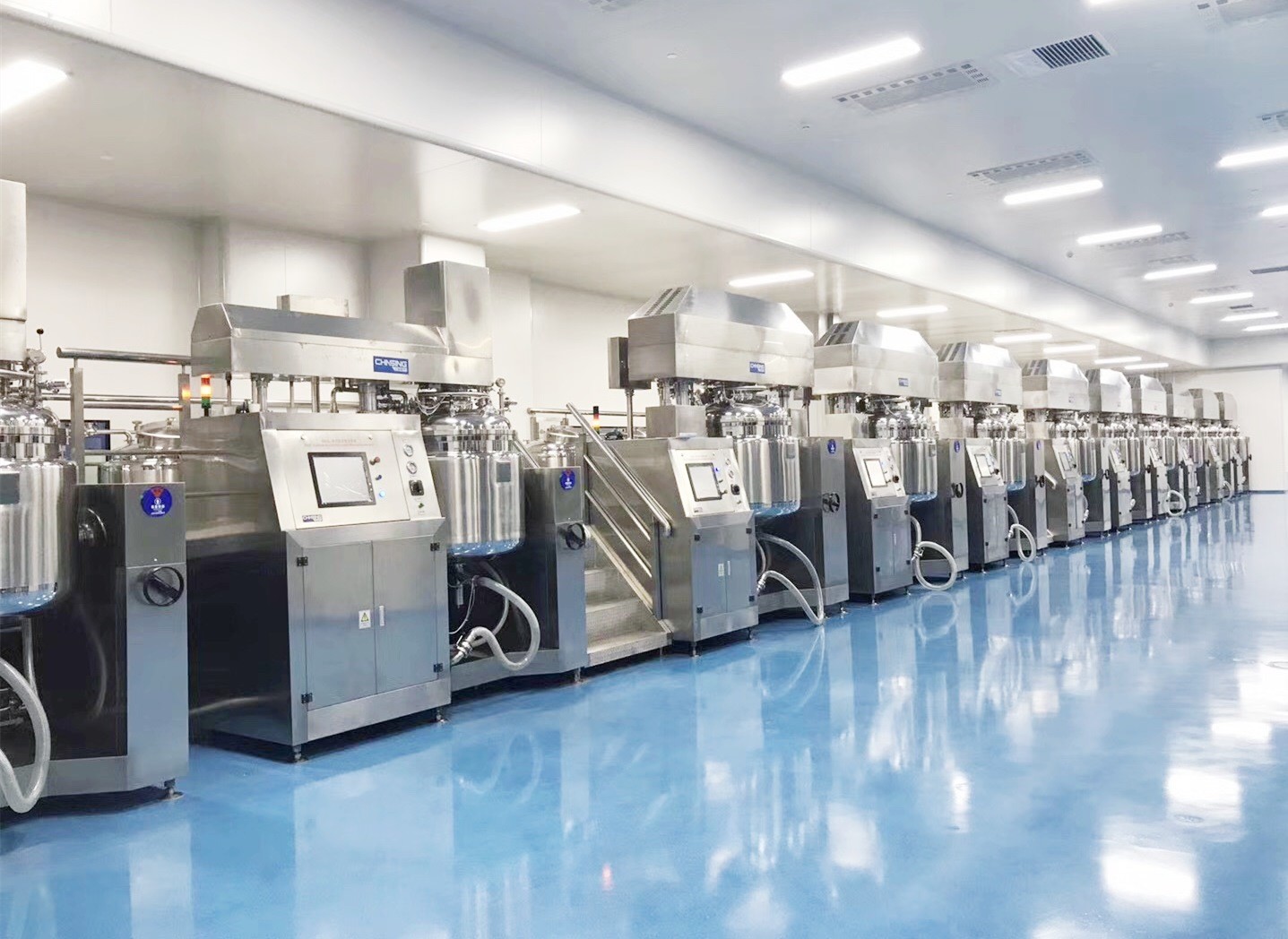 Cosmetic Vacuum Homogenizer Mixer High Shear Emulsifier For Dark Spot Removing Cream