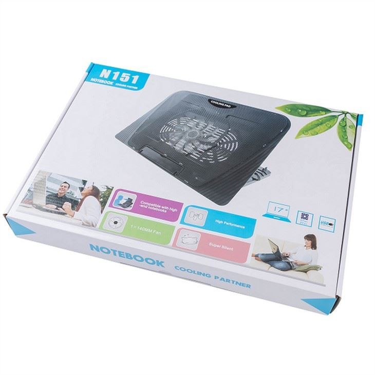 ARTSHOW - Laptop Partner 14CM Quantum Cooling Pad Fan For Gaming Laptop