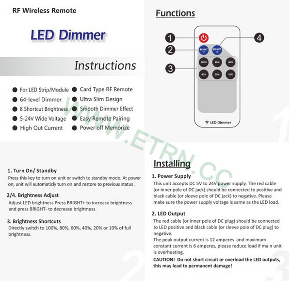 Stunning Crystal Color 6 x 1W Dimmable Starry Downlights Set Recessed Ceiling Spotlights House Decking lights
