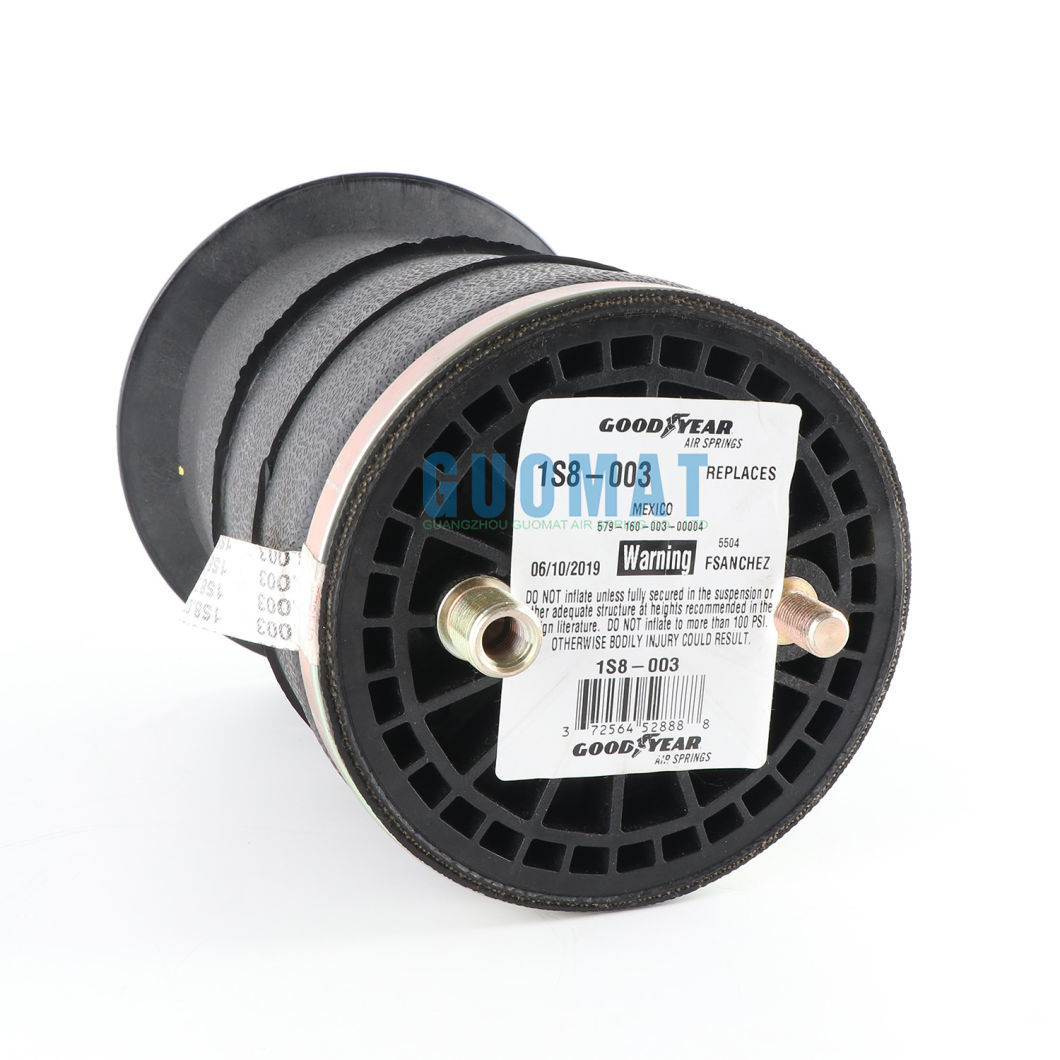 Goodyear Cabin Air Spring 1s8-003 Air Shock Sleeve Style 1r8-036 Flexmember No. 579161002
