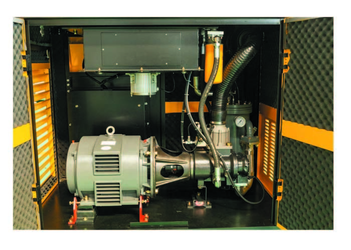 Oil Injected 30hp industrial Rotary Screw Air Compressor Air Cooling