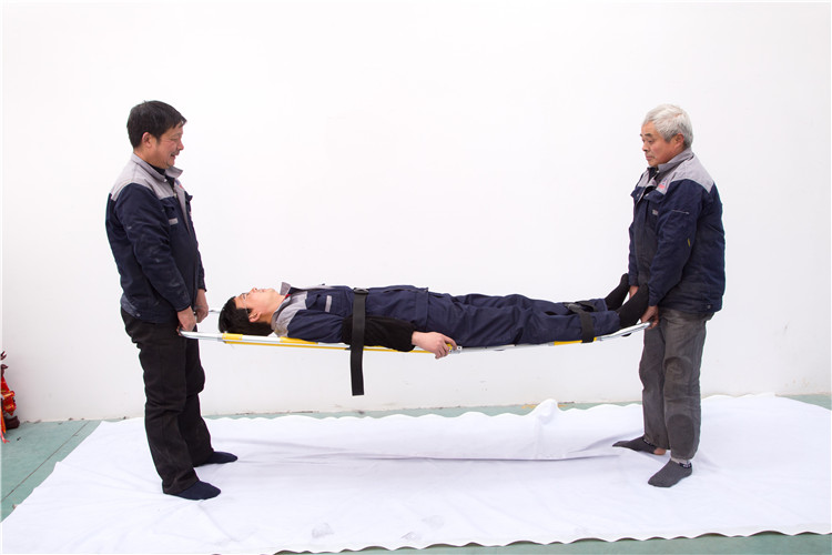 Yellow Spade Manual Stretcher For Fracture Or Injured Patients Class I