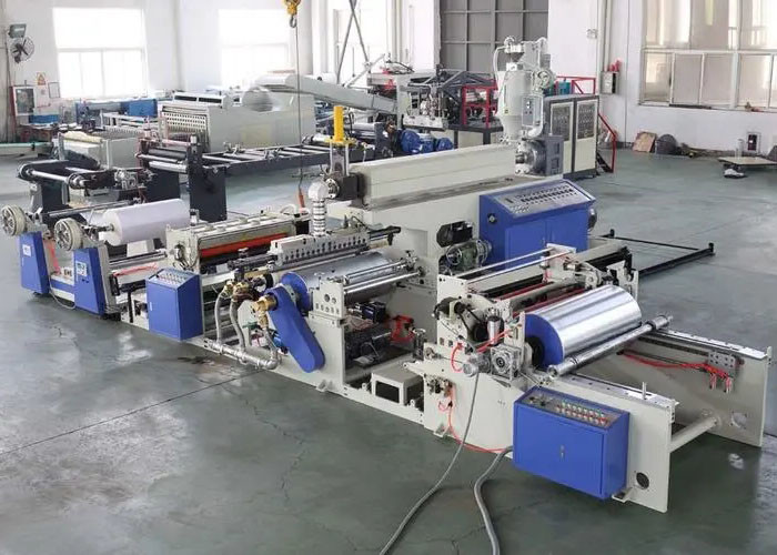 35-425gsm Paper PE Coating Machine Automatic Single Side Extrusion Lamination Machine