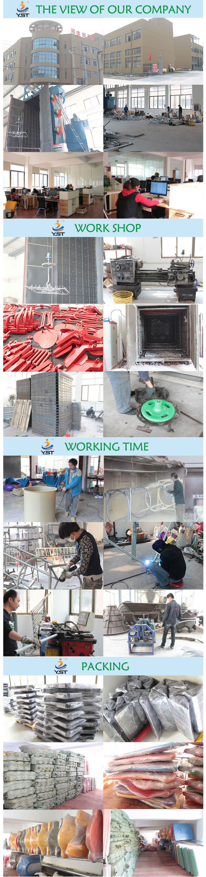 Customized Outdoor Workout Equipment Galvanized Steel 210 * 115 * 110 Cm