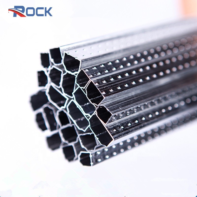 Smooth Welding Line Aluminum Spacer Bar For Upvc Georgian Bar Windows