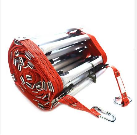 Safety Rope Folding Ladder, Safety Escape Roller Ladder, Emergency Rescue