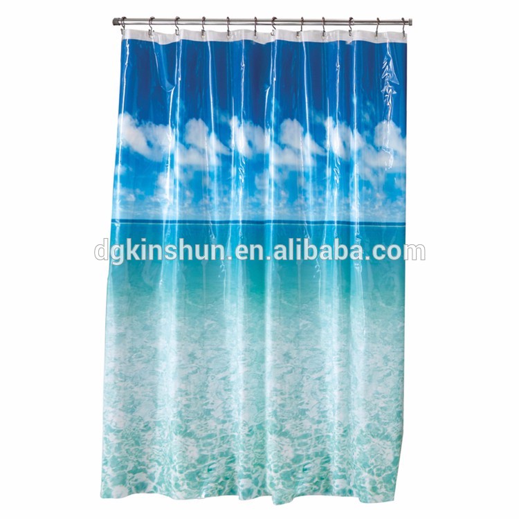 Mildew Resistant Water-Repellent & Anti-bacterial Disposable Shower Curtain