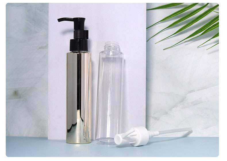 15ml 30ml 50ml Plastic Cosmetic Bottles Round With Dropper Sealing Type