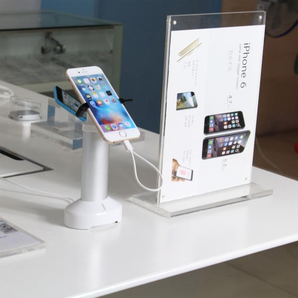COMER clip stands handset security display alarming magnetic stand anti-theft