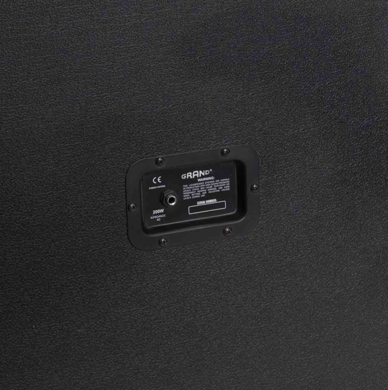 Grand 1x15" 200W Bass Speaker Cabinet in Black (BA-115)