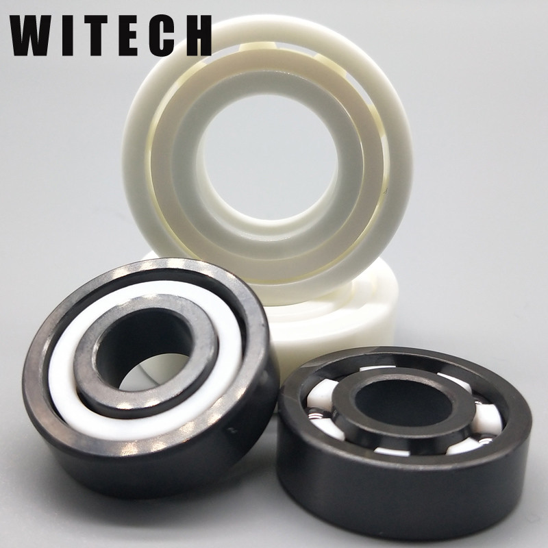 Black Low Noise Si3N4 6302 Chemical Bearings