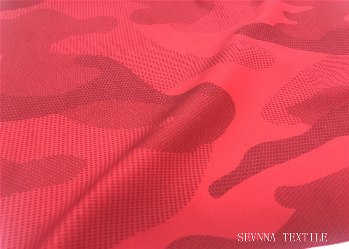 Lycra Material Performance Knit Fabric , Digital Printing Sport Knit Fabric