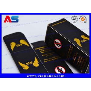 Custom Made 10 Ml Vial Storage Box With Two Sides Printing UV Matt Finish For