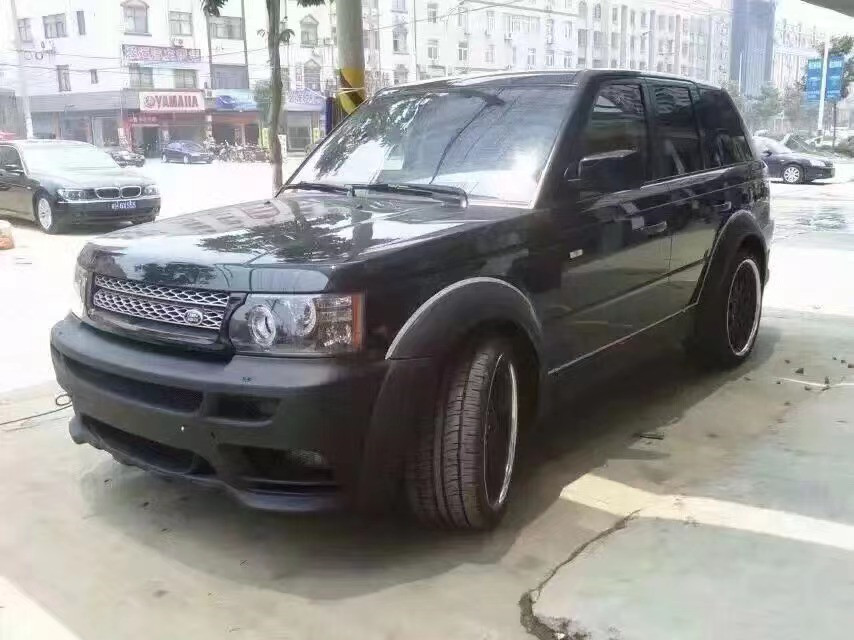 For Range Rover Sport Body Kit for Range Rover Sport Upgraded HM-style Front and Rear Bumper Wide-body Kit