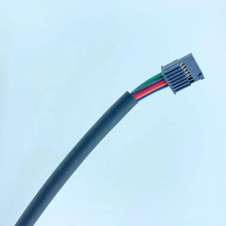 Custom Vehicle Wiring Harness Samtec IPD1-07-D-K Connector To HRS Connector