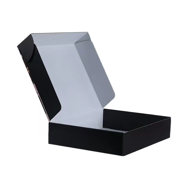 Printed Corrugated Cardboard Shipping Box Gift For Apparel Shipping