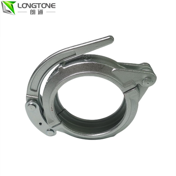 5.5 inch Schwing Concrete Pump Parts Quick Release Pipe Clamps