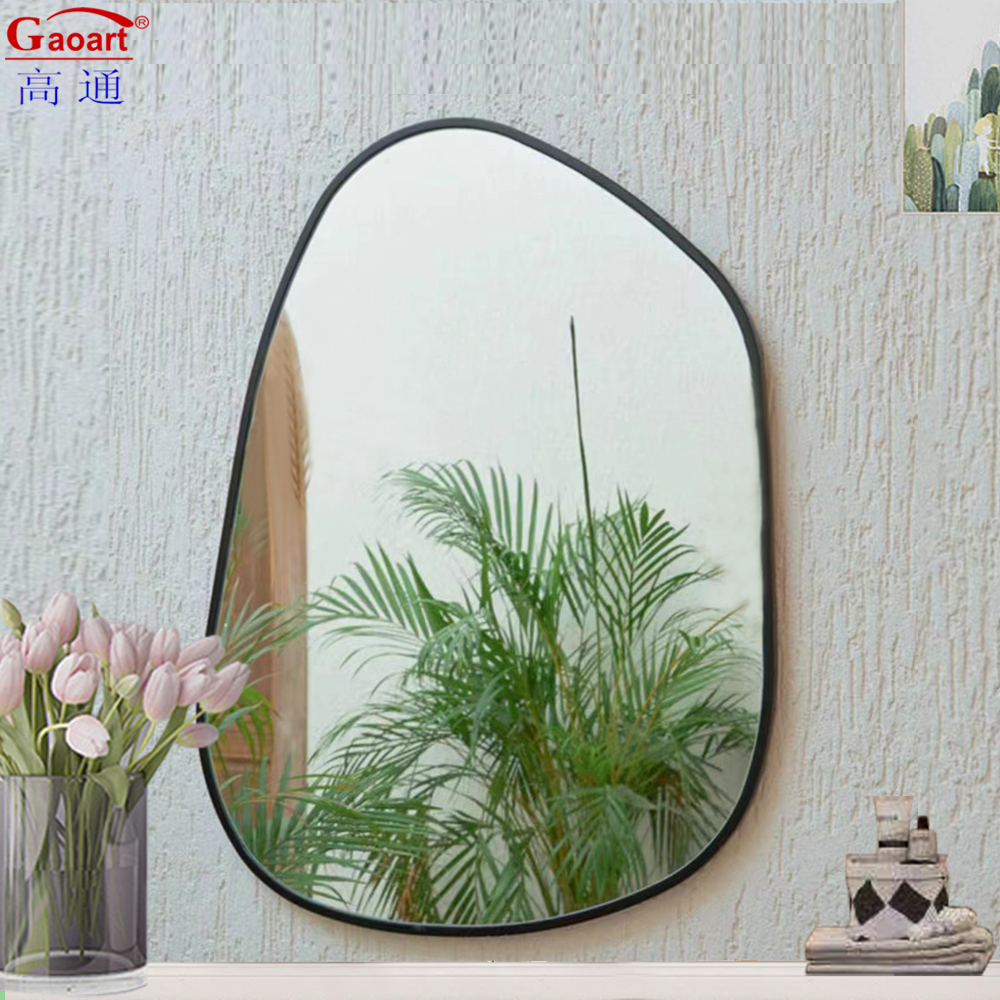 Contemporary Design Style Full Length Antique Wooden Frame Wall Mirror for Everyday