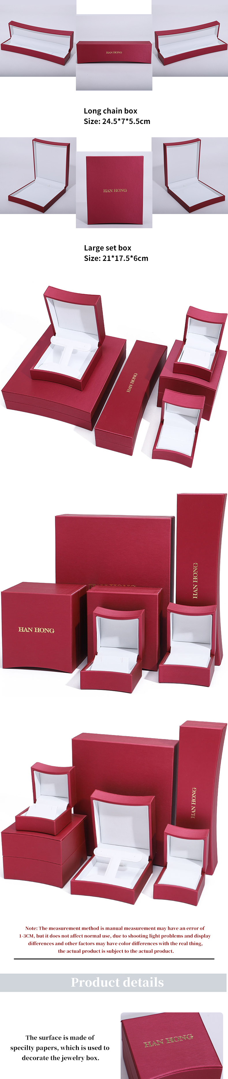 Eye-Catching Arc-Shaped PU Leather Jewelry Storage Organizer Luxury Box Package