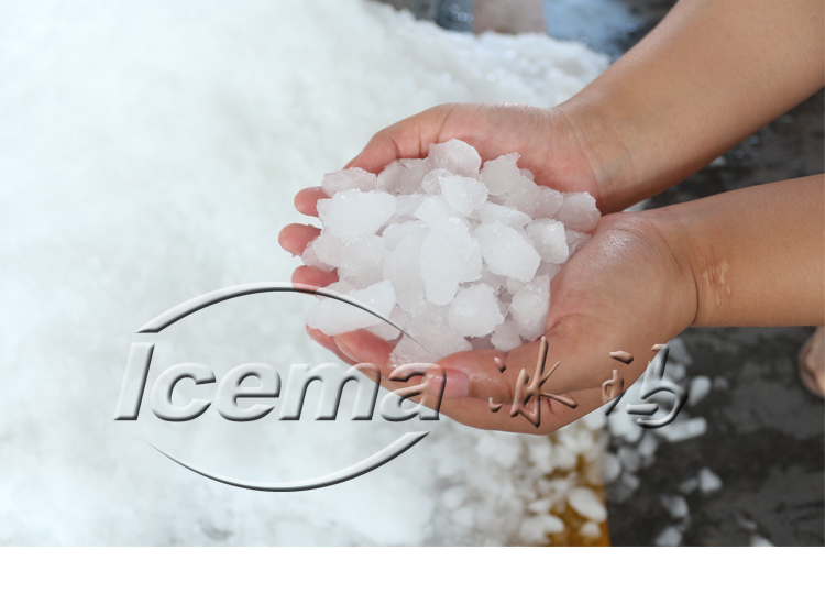 200kg/Min Ice Block Crusher Machine 380V 220V Commercial
