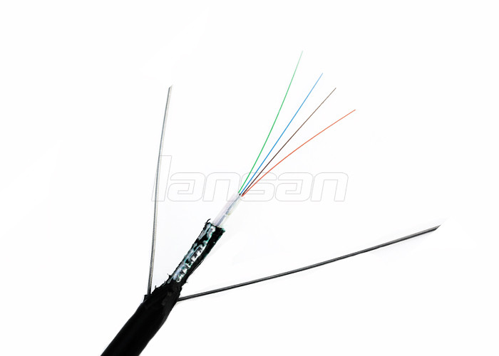 GYXTW Outdoor Armored Fiber Optic Cable Single Mode OS2 Central Tube For Aerial