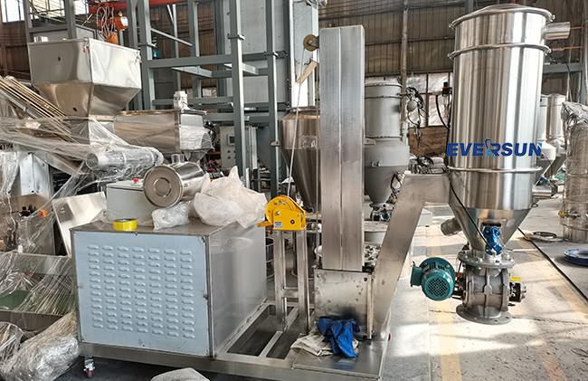 Hygienic Design ZKS Continuous Vacuum Conveyor Powder Granular Material Handling