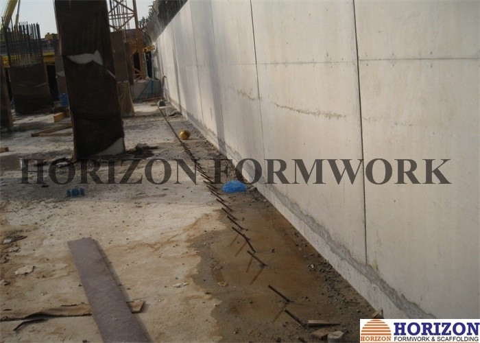 Q235 Steel Channel Single Sided Wall Formwork Supported By Telescopic Brace