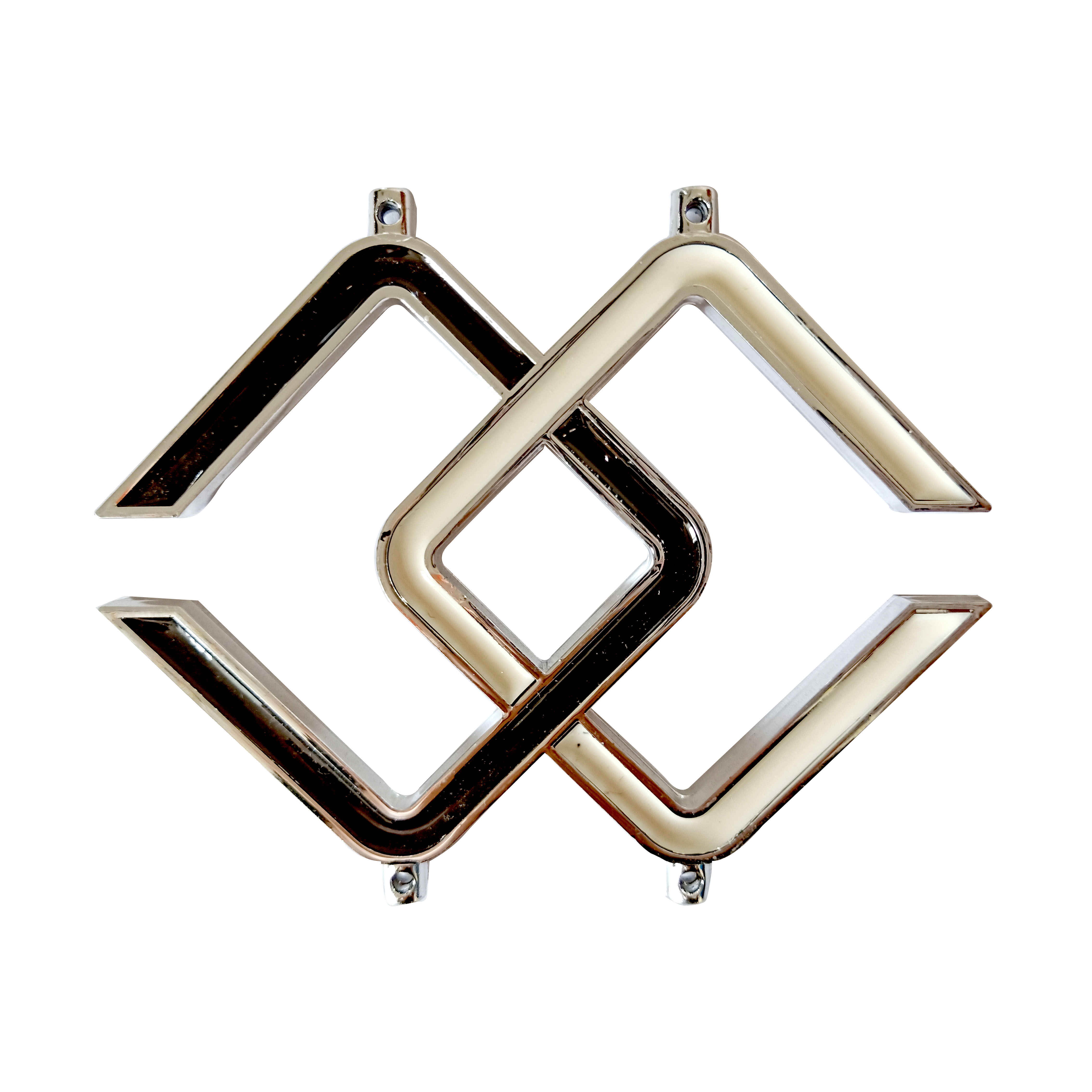 China glass fittings UV proof Plastic Golden Flower Georgian Bar Decoration Bar Insulating Glass