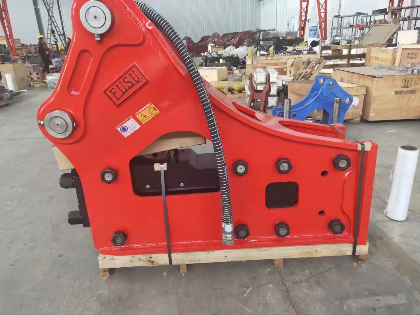 25-30 Ton Hydraulic Excavator Hammers 155mm Breaker Concrete Crusher Machine